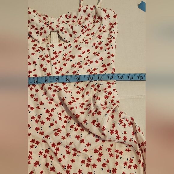 Reformation Aero Sun Dress Sophia Size 4 in White Floral - Picture 8 of 13